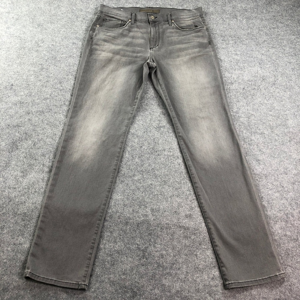 Joes Mens Jeans 34x34 Straight Leg Gray THE BRIXTON STRAIGHT + NARROW Faded Wash